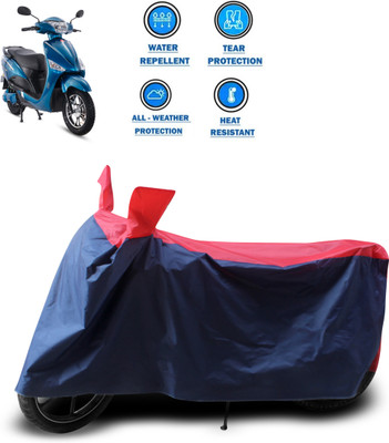 CODOKI Two Wheeler Cover for Hero(Electric Optima, Red)