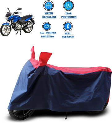 CODOKI Two Wheeler Cover for Bajaj(Discover 135, Red)