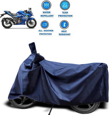 CODOKI Two Wheeler Cover for Suzuki(Gixxer SF 250, Blue)