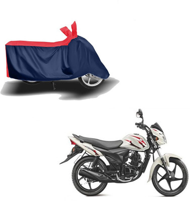 SK AUTO Two Wheeler Cover for Suzuki(Hayate, Red, Blue)