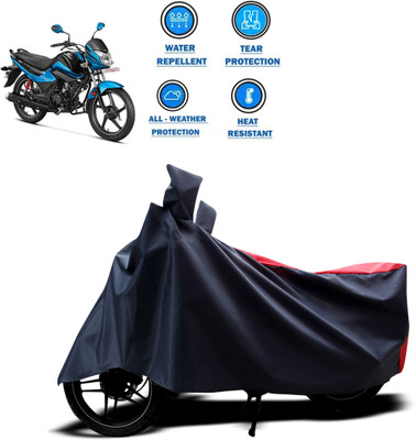 CODOKI Two Wheeler Cover for Hero(Splendor I Smart, Red, Blue)