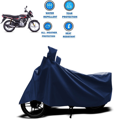 PAGORA Two Wheeler Cover for Bajaj(Platina 100 DTS-i, Blue)