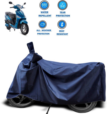 CODOKI Two Wheeler Cover for Hero(Electric Optima, Blue)