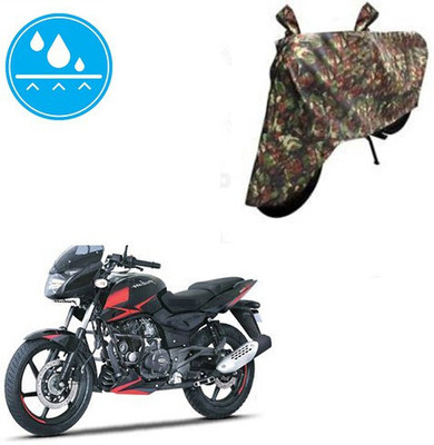 SK AUTO Two Wheeler Cover for Bajaj(Pulsar 180 DTS-i, Multicolor)