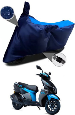 RONISH Waterproof Two Wheeler Cover for TVS(Ntorq 125, Blue)
