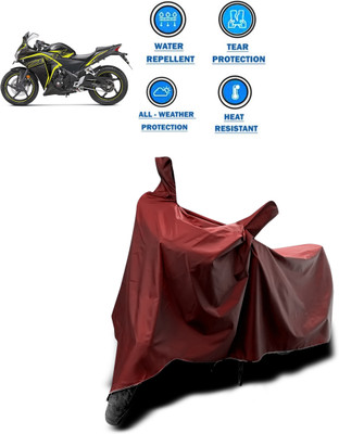 GOSHIV-car and bike accessories Waterproof Two Wheeler Cover for Honda(CBR 250R, Maroon)