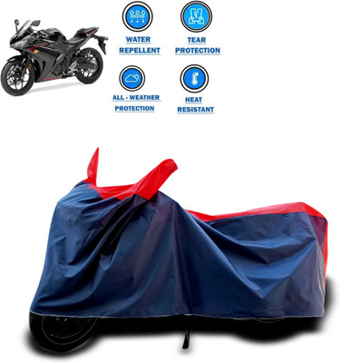 CODOKI Two Wheeler Cover for Yamaha(YZF R3, Red)