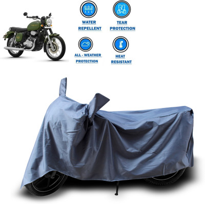CODOKI Two Wheeler Cover for JAWA(42 BS6, Grey)