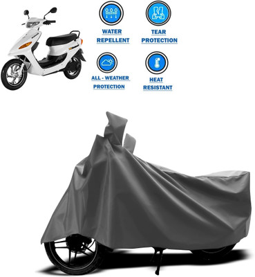 CODOKI Two Wheeler Cover for Indus(Yo Electron, Grey)