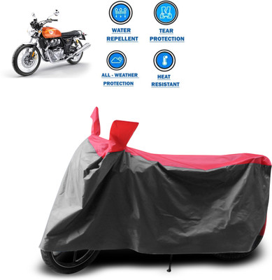 CODOKI Two Wheeler Cover for Royal Enfield(Interceptor 650, Grey)