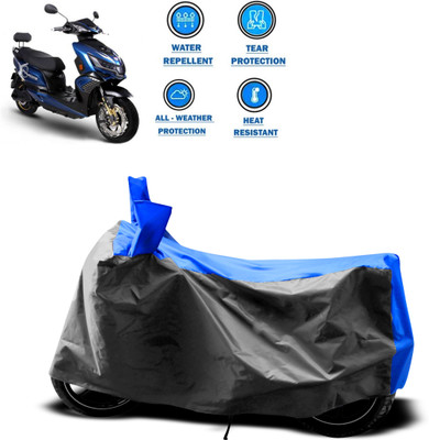 CODOKI Two Wheeler Cover for Okinawa(Praise, Grey)
