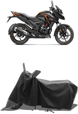 SUGASHRI Waterproof Two Wheeler Cover for Honda(X-Blade, Grey, Black)