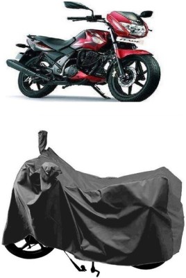 SUGASHRI Waterproof Two Wheeler Cover for TVS(Flame DS 125, Grey)