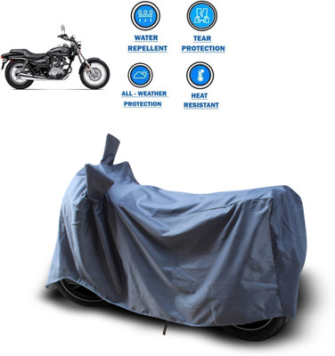 PAGORA Waterproof Two Wheeler Cover for Bajaj(Eliminator, Grey)