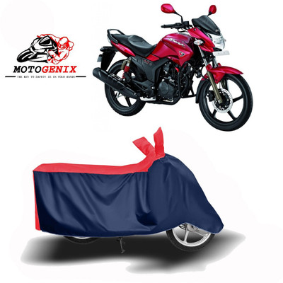 SK AUTO Two Wheeler Cover for Hero(Hunk, Red, Blue)