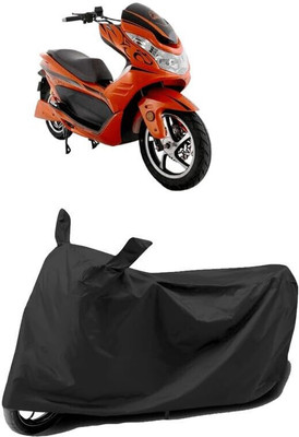 SK AUTO Two Wheeler Cover for Okinawa(Cruiser BS6, Black)