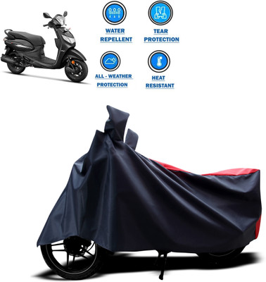 CODOKI Two Wheeler Cover for Hero(MotoCorp Pleasure Plus, Red)