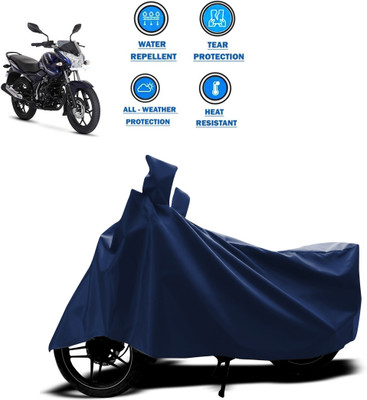 PAGORA Two Wheeler Cover for Bajaj(Discover 150 s, Blue)