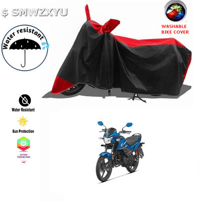 SK AUTO Waterproof Two Wheeler Cover for Honda(Unicorn Dazzler, Red, Black)