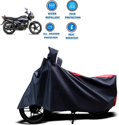 CODOKI Two Wheeler Cover for Hero(Splendor NXG, Red)
