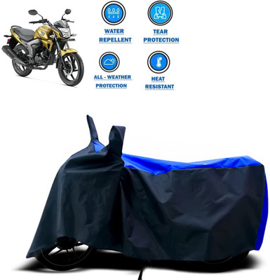 CODOKI Two Wheeler Cover for Honda(CB Trigger, Blue)