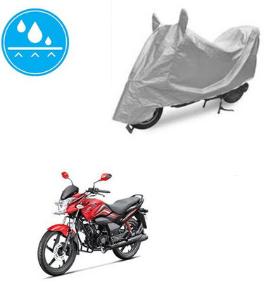 SK AUTO Two Wheeler Cover for Hero(Passion Xpro, Silver)