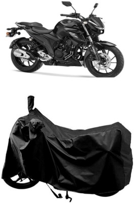 SUGASHRI Waterproof Two Wheeler Cover for Yamaha(FZ 25 BS6, Black)