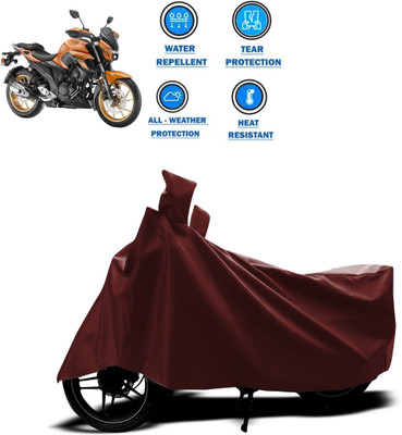 GOSHIV-car and bike accessories Waterproof Two Wheeler Cover for Yamaha(FZ1, Maroon)