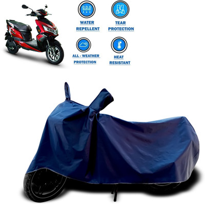 CODOKI Two Wheeler Cover for Okinawa(i-Praise, Blue)