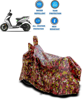 CODOKI Two Wheeler Cover for Ather(Red)