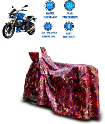 CODOKI Waterproof Two Wheeler Cover for Mahindra(MOJO XT 300, Red)