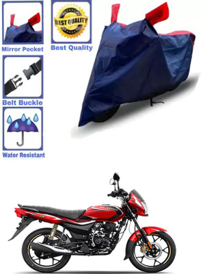 RONISH Waterproof Two Wheeler Cover for Bajaj(Platina 110, Blue, Red)