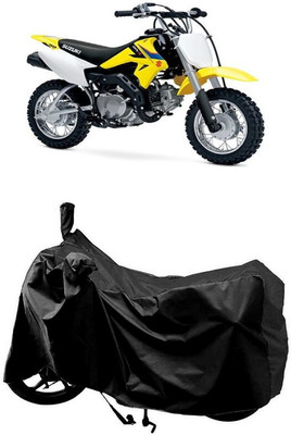 SUGASHRI Waterproof Two Wheeler Cover for Suzuki(DR-Z50 BS6, Black)