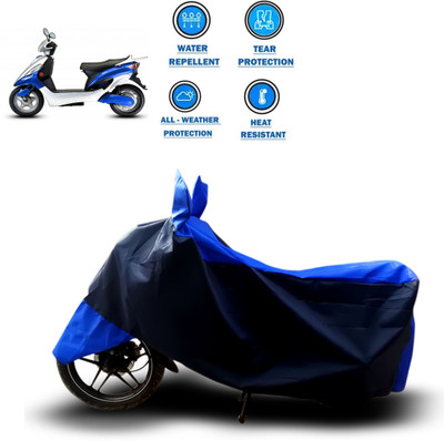 CODOKI Two Wheeler Cover for Hero(Electric Maxi, Blue)