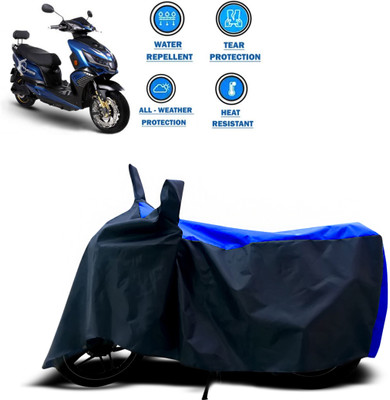 PAGORA Two Wheeler Cover for Okinawa(Praise, Blue)