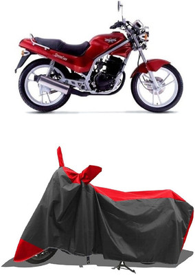 SUGASHRI Waterproof Two Wheeler Cover for Kinetic(GF 125, Red, Black)