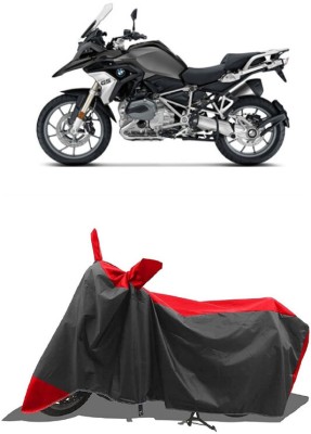 SUGASHRI Waterproof Two Wheeler Cover for BMW(R 1200 GS, Red, Black)