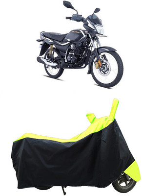 Coxtor Waterproof Two Wheeler Cover for Bajaj(Platina 110, Yellow)