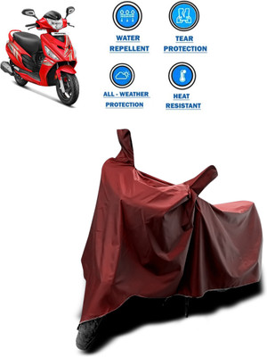 PAGORA Waterproof Two Wheeler Cover for Hero(Maestro Edge, Maroon)