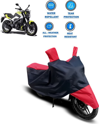 CODOKI Two Wheeler Cover for Bajaj(Dominar 250, Red)