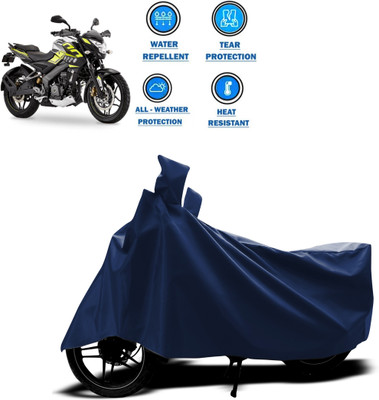 PAGORA Two Wheeler Cover for Bajaj(Pulsar 200 NS DTS-i, Blue)