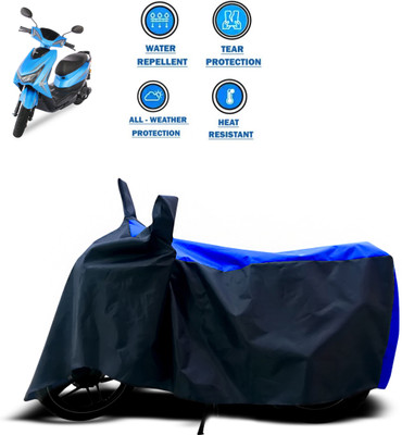 CODOKI Two Wheeler Cover for Ampere(E Lite, Blue)