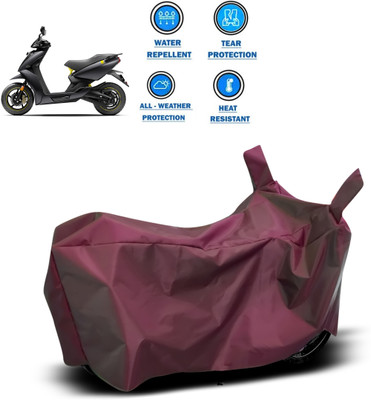 CODOKI Waterproof Two Wheeler Cover for Ather(450, Maroon)