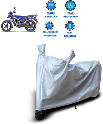 PAGORA Two Wheeler Cover for Bajaj(Platina 125, Silver)