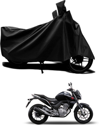 SK AUTO Two Wheeler Cover for Honda(CB Twister, Black)