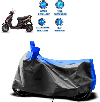CODOKI Two Wheeler Cover for Hero(Electric Wave Dx, Grey)