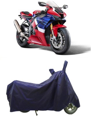 Coxtor Waterproof Two Wheeler Cover for Honda(CBR1000RR Fireblade, Blue)