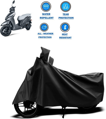 PAGORA Two Wheeler Cover for Ampere(Magnus BS6, Black)