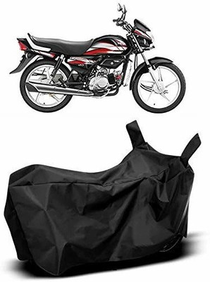SK AUTO Two Wheeler Cover for Hero(HF Deluxe BS6, Black)