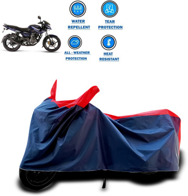 PAGORA Two Wheeler Cover for Bajaj(Pulsar 135 LS DTS-i, Red)